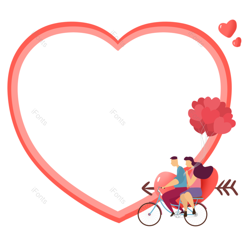 边框图片,元素元素,520PNG,浪漫边框免抠素材